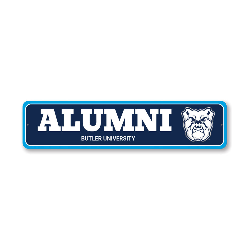 Butler University Alumni Aluminum Decor Sign
