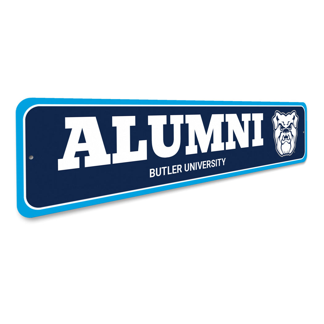 Butler University Alumni Aluminum Decor Sign