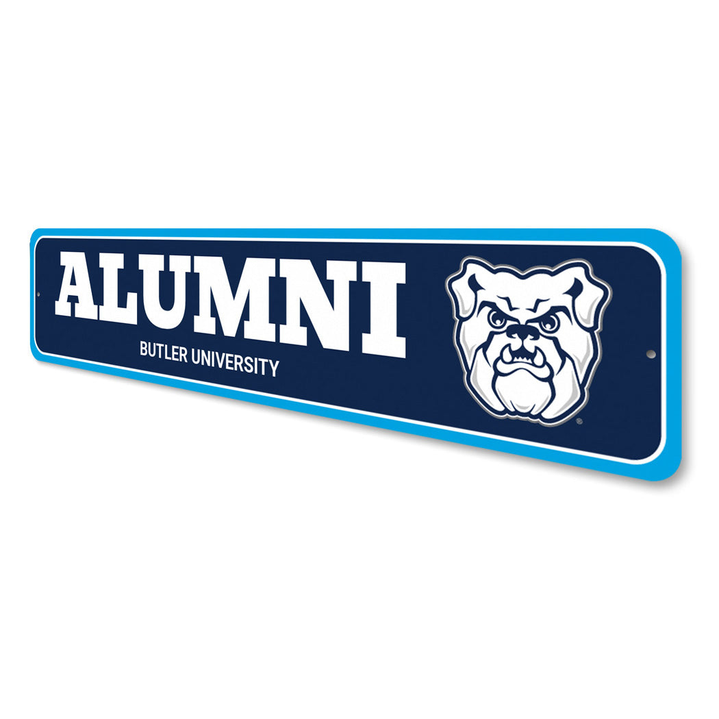 Butler University Alumni Aluminum Decor Sign