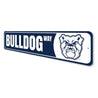 Bulldog Way Butler University Aluminum Decor Sign