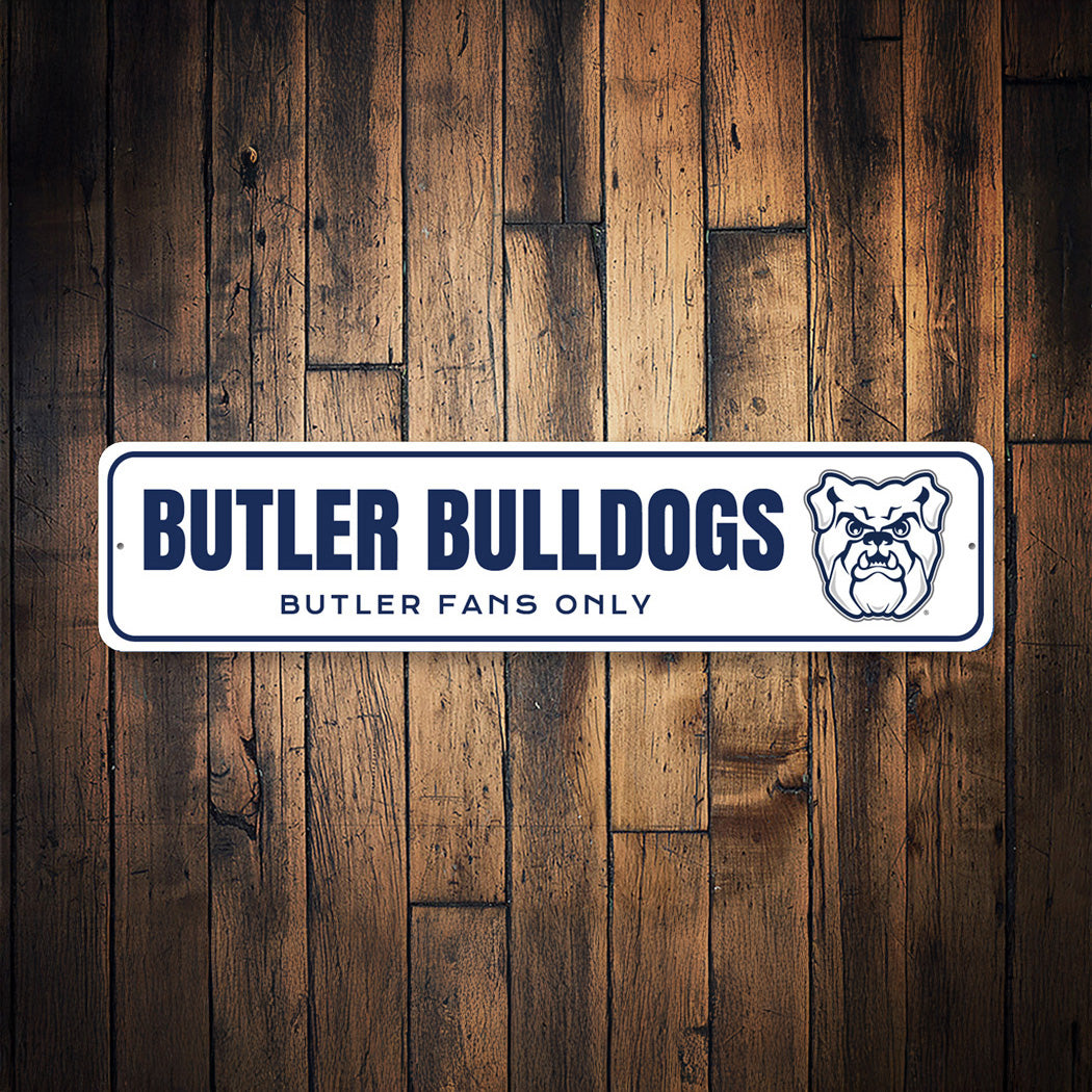 Butler Bulldogs Butler Fans Only Butler University Signs