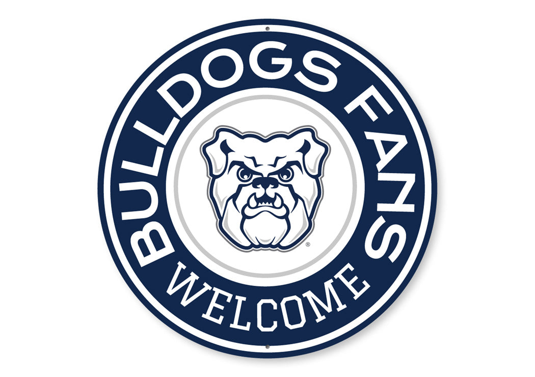 Welcome Bulldogs Fans Butler University Sign