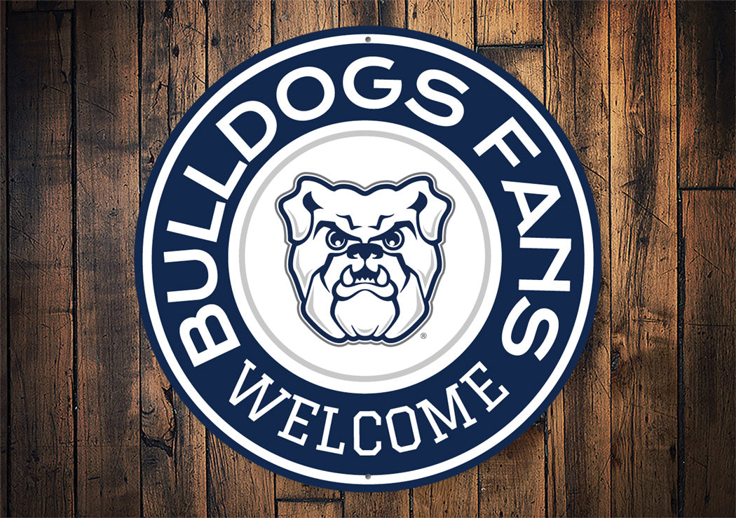 Welcome Bulldogs Fans Butler University Sign