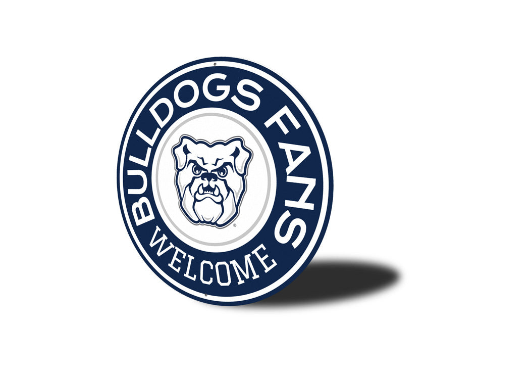 Welcome Bulldogs Fans Butler University Sign