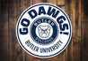 Go Dawgs Butler Bulldog Butler University Sign