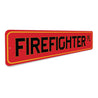 Firefighter PL Street Sign