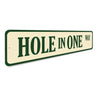 Hole In One Way Golf Street Sign
