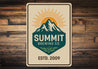 Summit Brewing Company Established Sign