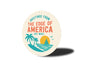 Greetings From The Edge Of America Key West Florida Sign