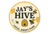 Personalized Hive Local Sweet Pure Honeybee Sign