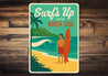 Surf's Up On The North Shore Hawaii Sign