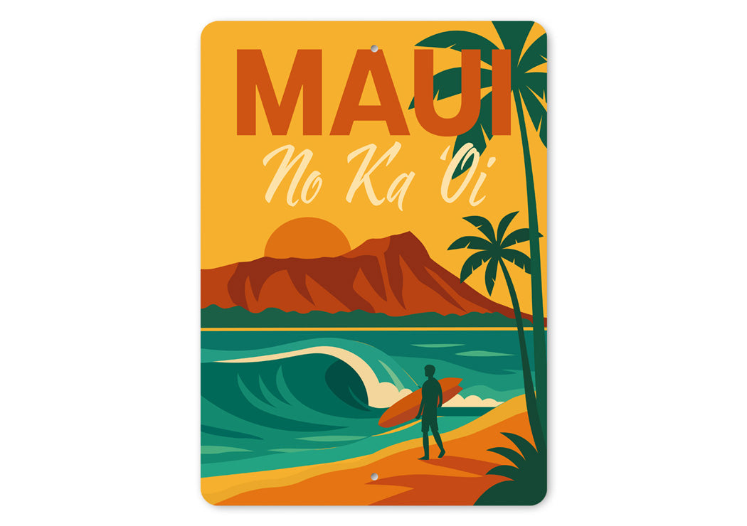 Maui No Ka'Oi Maui is the best Sign