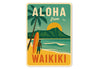 Aloha From Waikiki Hawaii Surf Sign