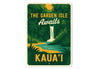 The Garden Isle Awaits Kaua'i Hawaii Sign