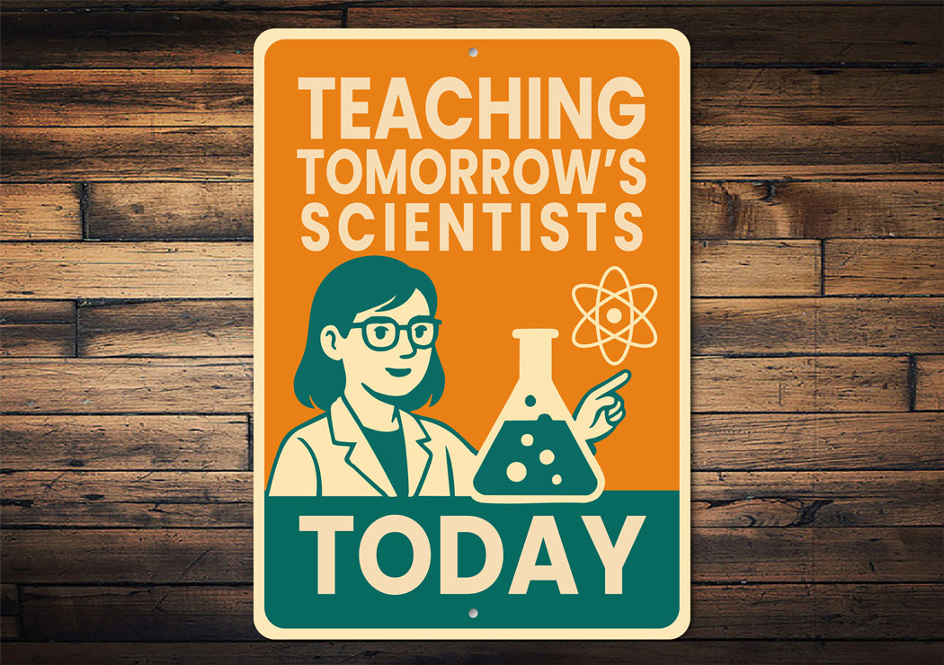 Teaching Tomrrow's Scientists Today Sign