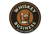 Whiskey Business Metal Sign No Suit Required