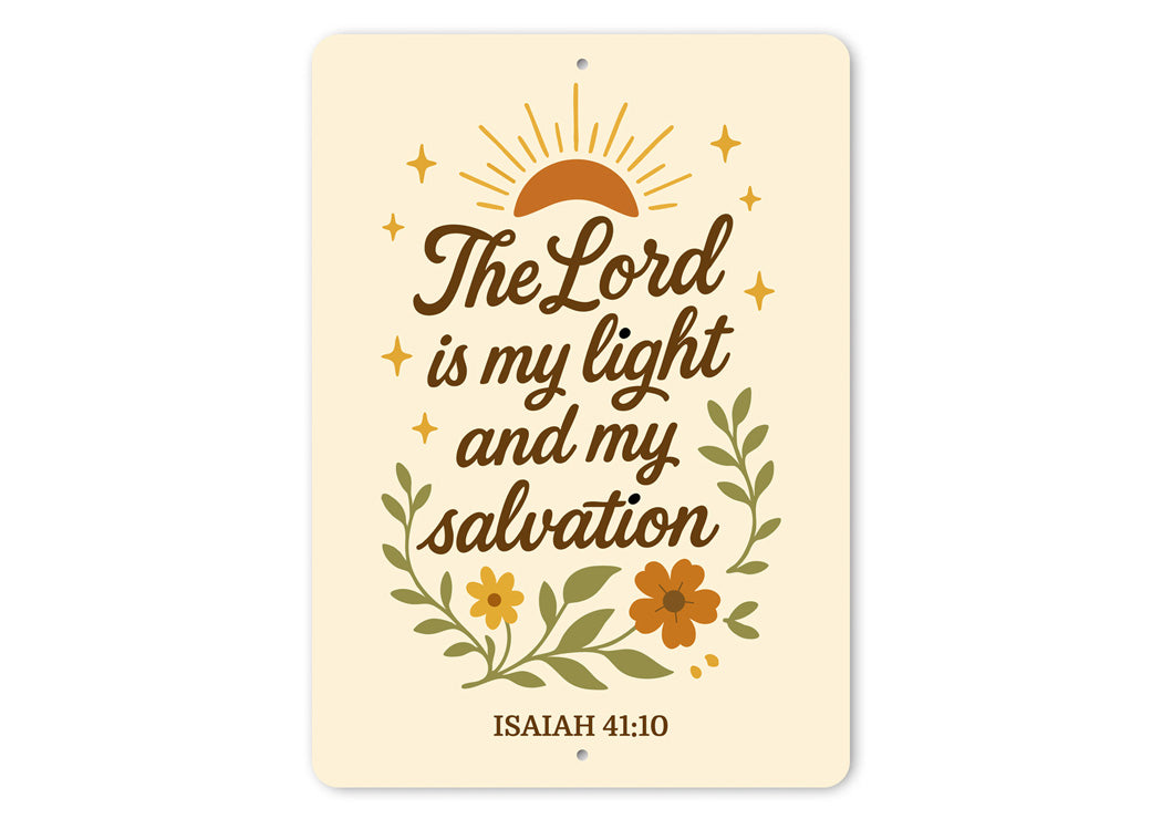 Note: Verse should be changed to Psalm 27:1