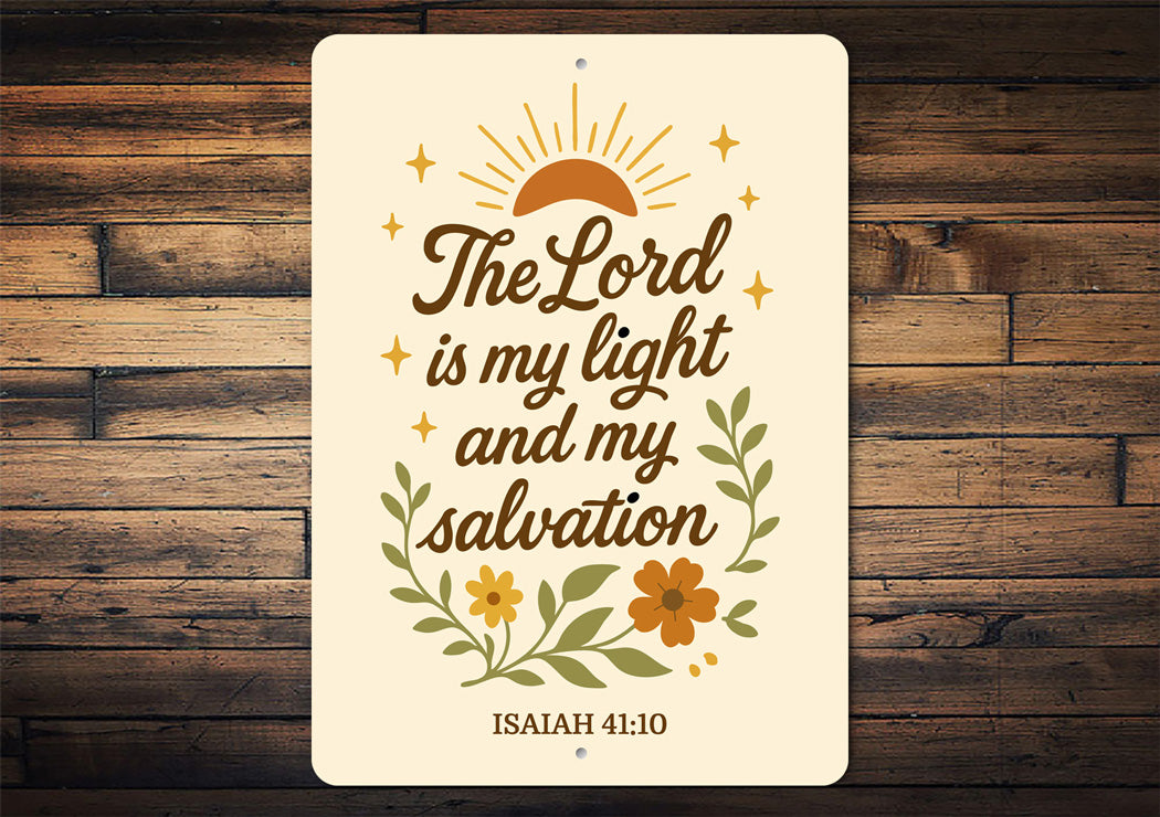 Note: Verse should be changed to Psalm 27:1
