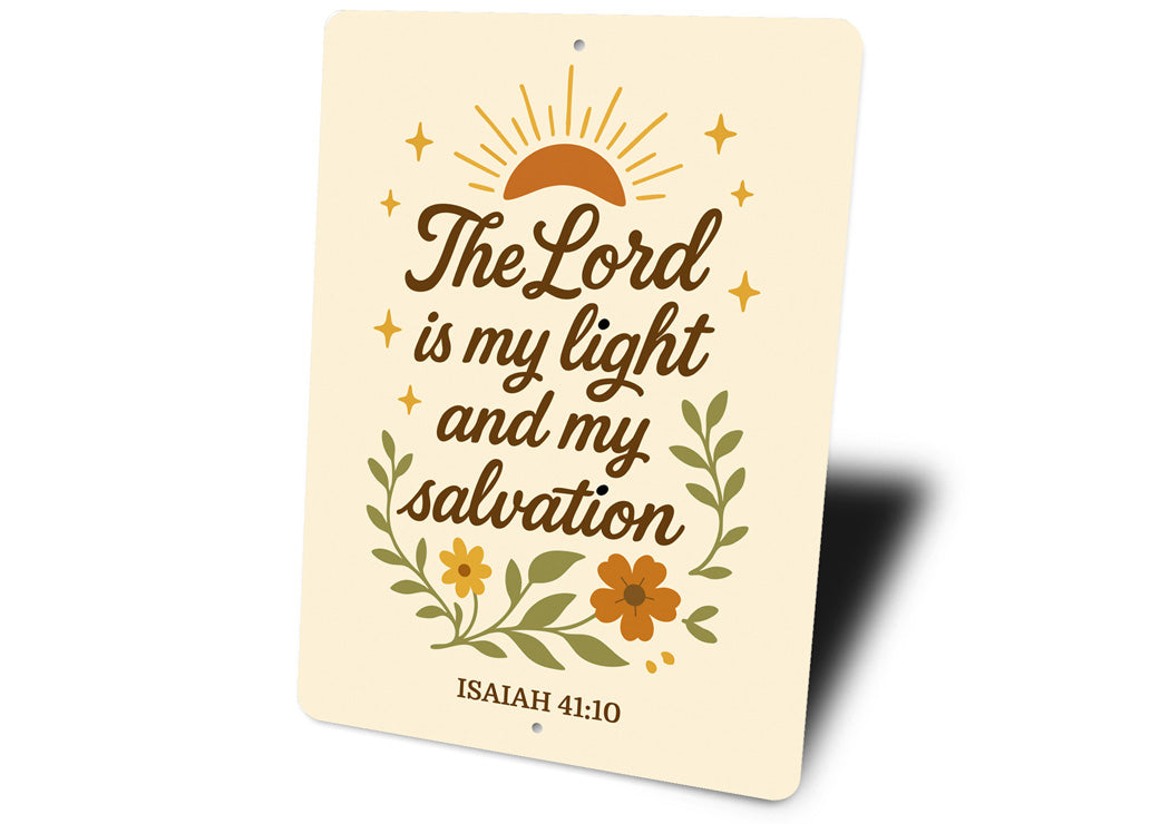 Note: Verse should be changed to Psalm 27:1