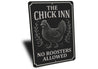 The Chick Inn Farmhouse Sign - Funny Chicken Coop Art