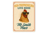 Entrepreneur Chicken Lover Aluminum Sign - Hen-trepreneurs
