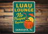 Retro Tiki Bar Sign Luau Lounge Florida Decor