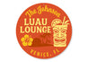 Retro Tiki Bar Sign Custom Luau Lounge Decor