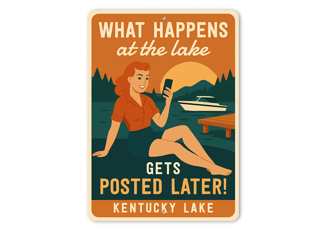What Happens at the Lake Gets Posted Later Kentucky Lake
