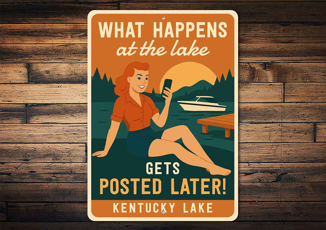 What Happens at the Lake Gets Posted Later Kentucky Lake