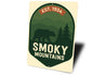 Est. 1934 Smoky Mountains Aluminum Sign National Park Decor