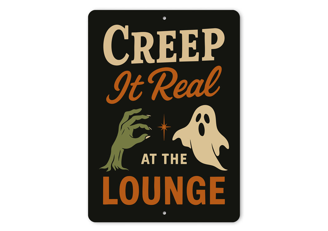Creep It Real At The Lounge Ghost Sign