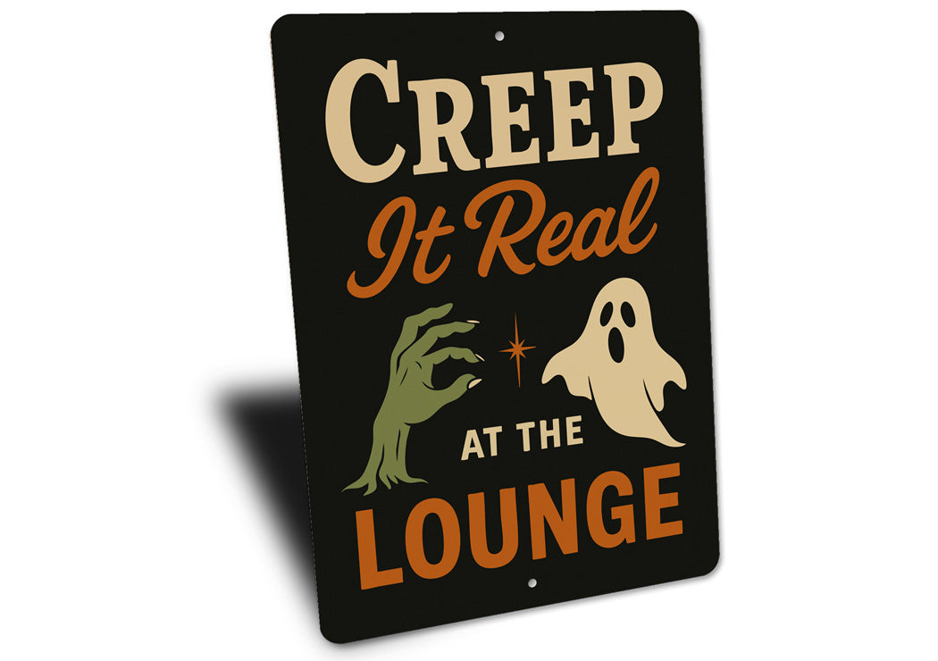 Creep It Real At The Lounge Ghost Sign