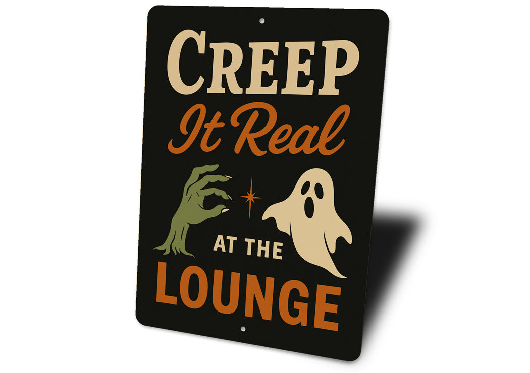 Creep It Real At The Lounge Ghost Sign
