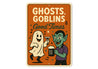 Ghost Goblins And Good Times Beer Cocktails Sign