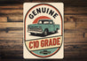 Genuine C10 Grade Chevy Trucks Chevrolet Sign