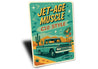 Jet-Age Muscle C10 Style Chevrolet Sign