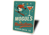 Moguls And Manhattans Beaver Creek Colorado Ski Sign
