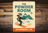 The Powder Room Steamboat Colorado Ski Sign