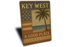 Key West A Good Place To Get Lost Seaside Sign