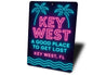 Key West A Good Place To Get Lost Neon Sign