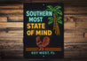 Southernmost State Of Mind Key West Retro Neon Sign