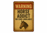 Equestrian Horse Farm Ranch Funny Rustic Sign