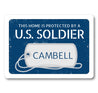US Soldier Dog Tag  Sign