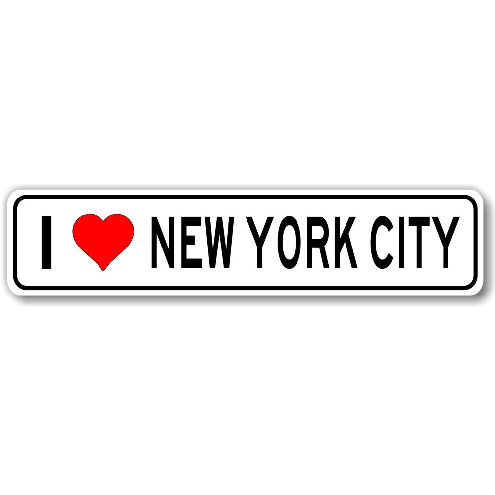 I Heart City Sign