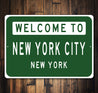 City Limit Welcome Sign