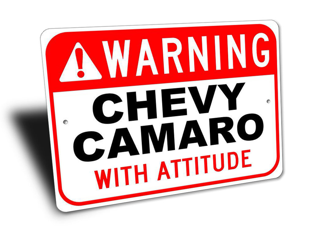 Car with Attitude Sign