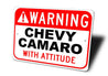 Car with Attitude Sign