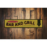 Bar and Grill Name Sign Aluminum Sign