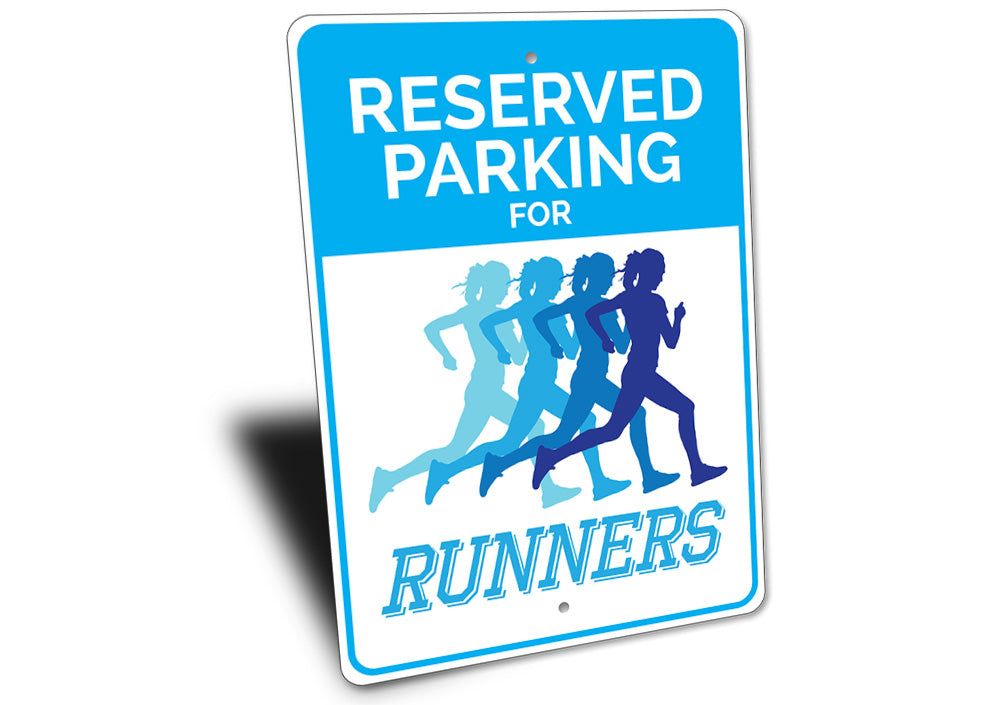 Runner Parking Only Sign