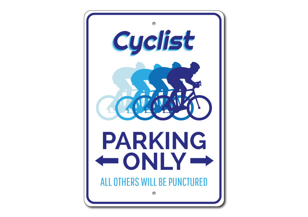 Cyclist Parking Sign – Lizton Sign Shop